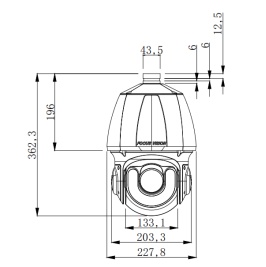IPSD-88823T-HIB-8MP 23X Starlight IR Network PTZ Camera-3
